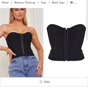 NEW PLT Size 4 corset top